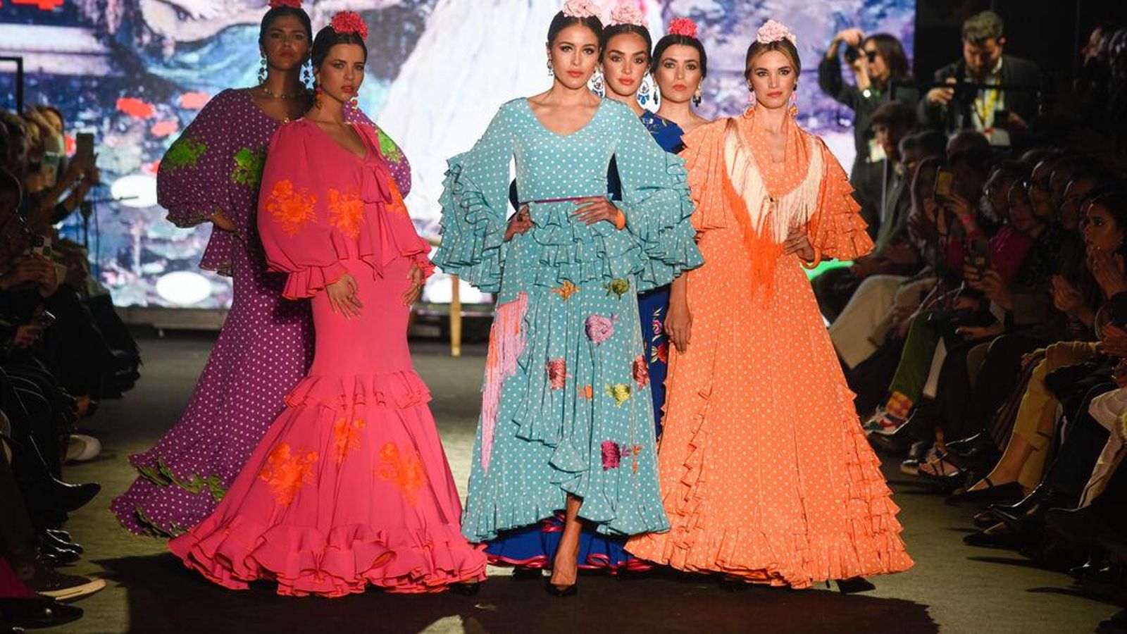 El desfile del Ajoli en We Love Flamenco 2024.
