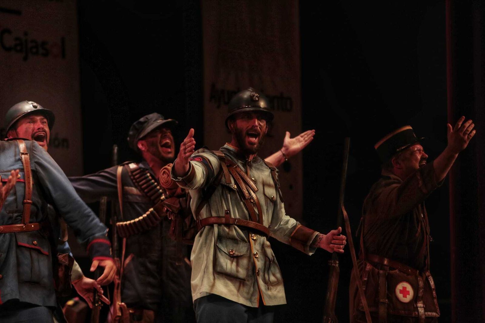 La comparsa "La división extranjera"