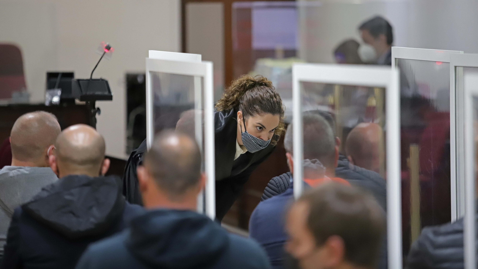 Fotos de la segunda jornada del juicio contra Los Castañas en la Audiencia Provincial en Algeciras