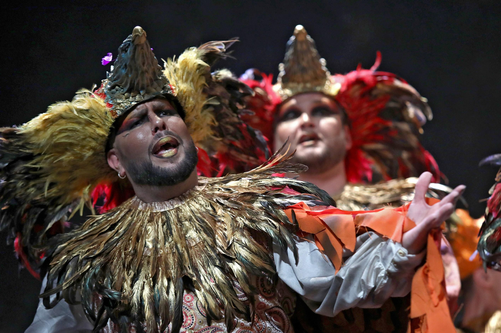 Actuación de la comparsa 'La quemaera'