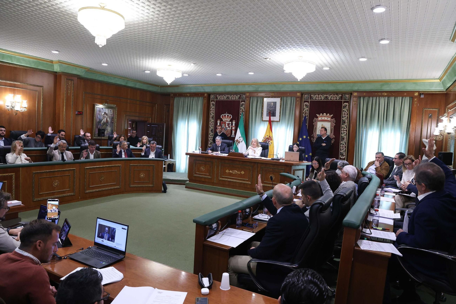 Un momento del Pleno.