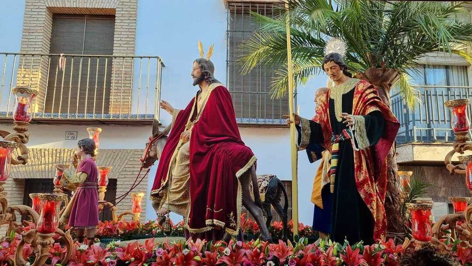 La Borriquita recorre Palma del Río.