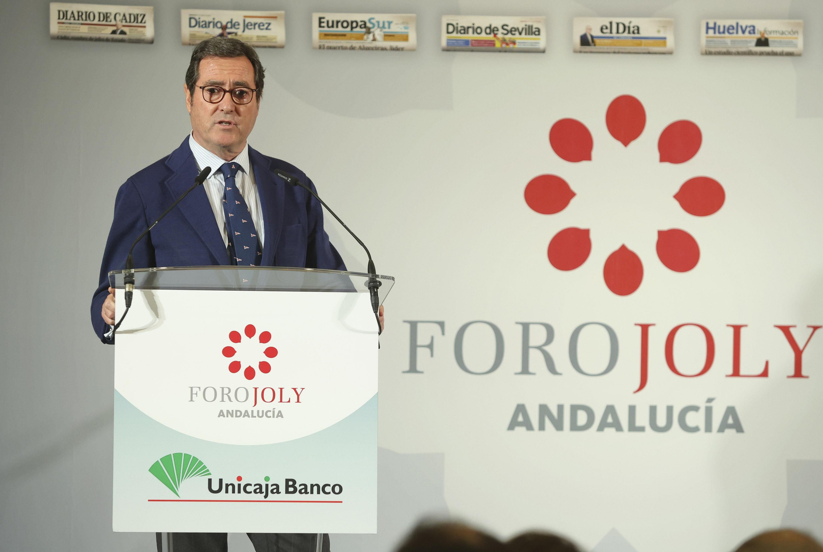 Las fotos del Foro del Grupo Joly con Antonio Garamendi, presidente de la CEOE