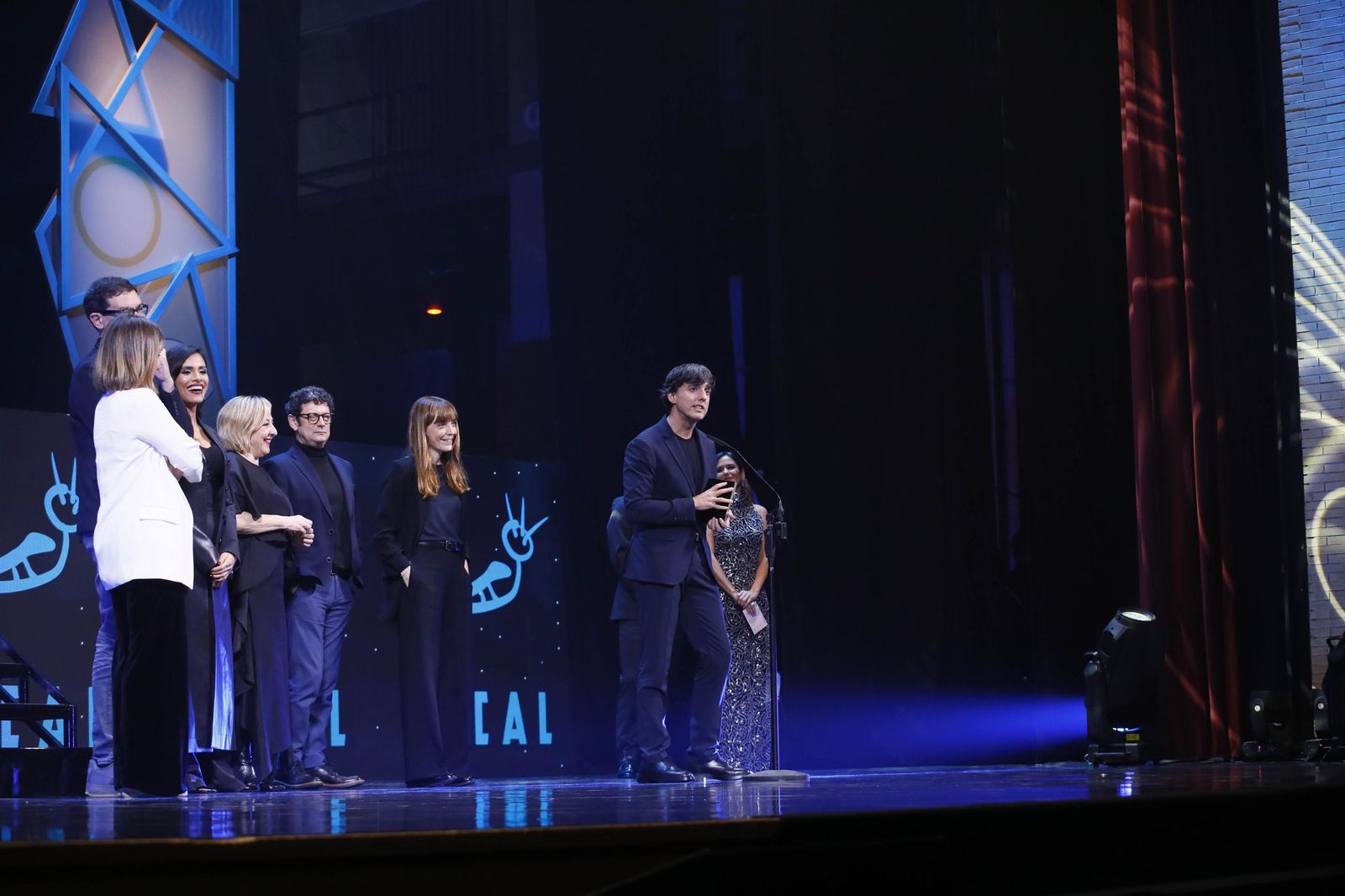 Las imágenes de la gala del Festival Internacional de Cine de Almería (Fical) con el premio 'Almería, tierra de cine' a Karra Elejalde