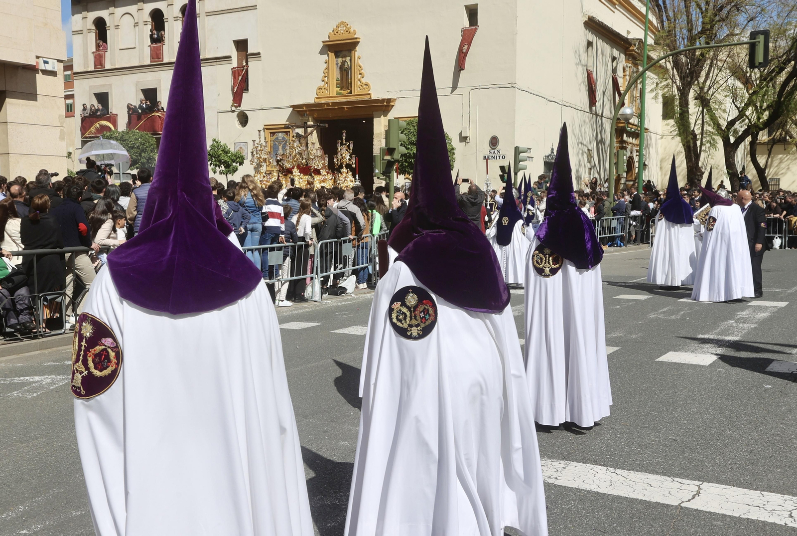 Las imágenes de la Hermandad de San Benito en la Semana Santa de Sevilla 2024