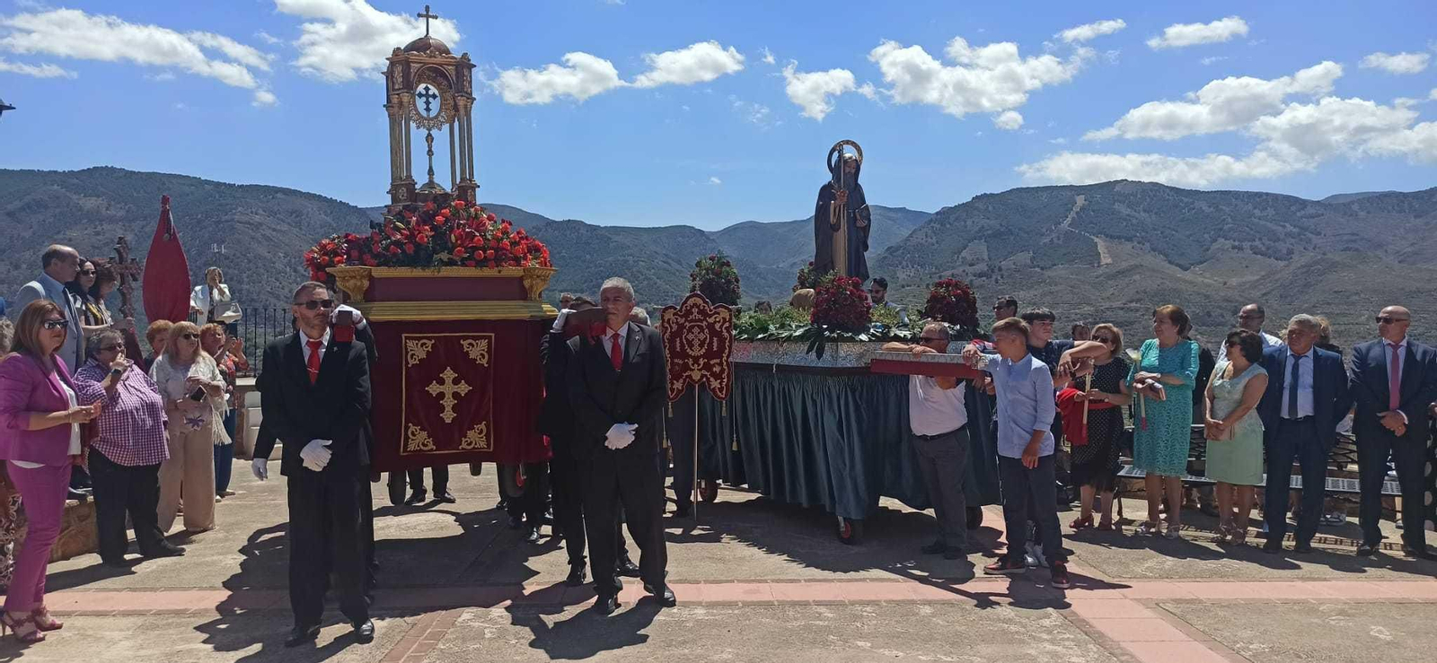 Imagen de archivo de la Santa Cruz del Voto, en Canjáyar.