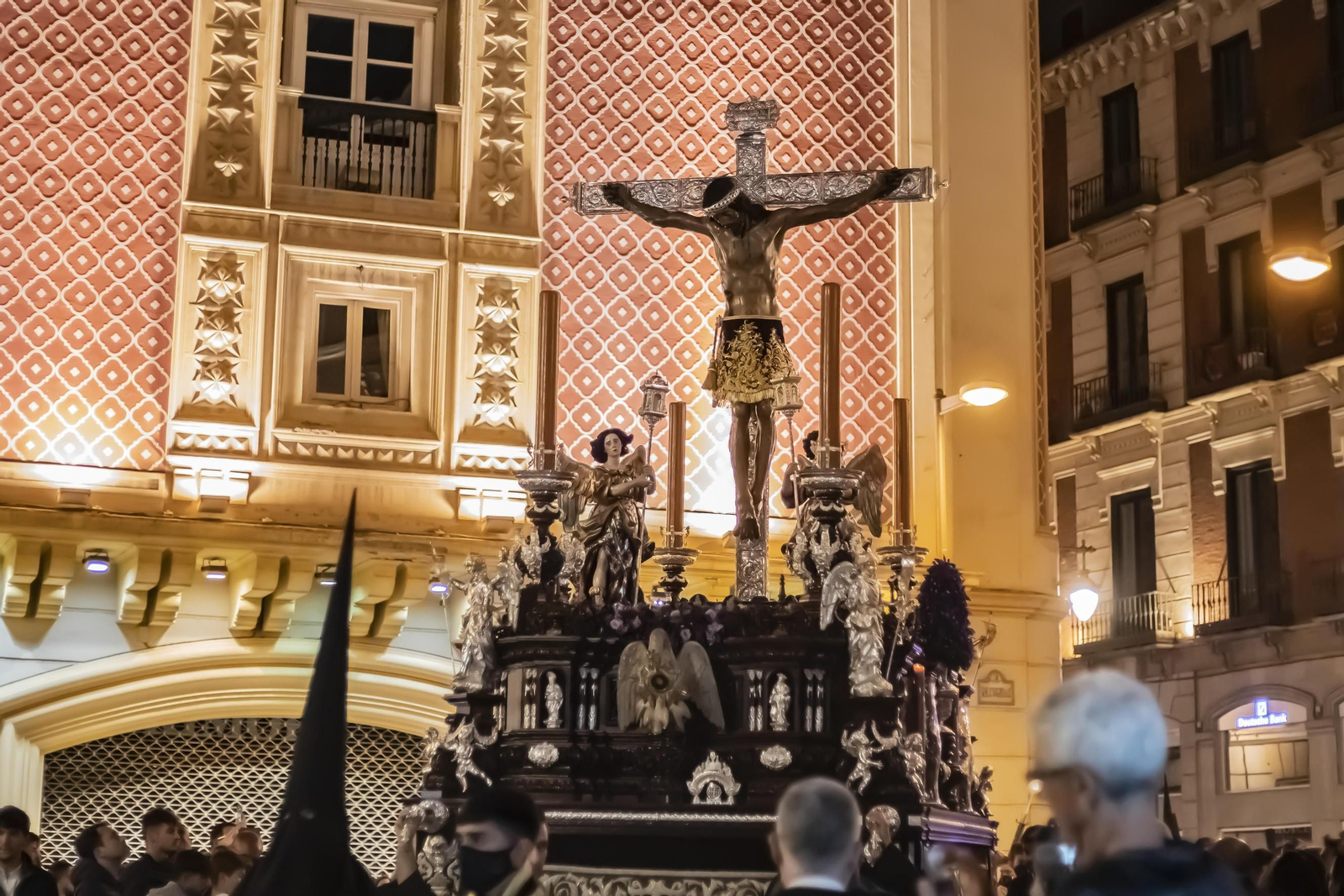 Fotos del Cristo de San Agustín en el Lunes Santo de la Semana Santa de Granada