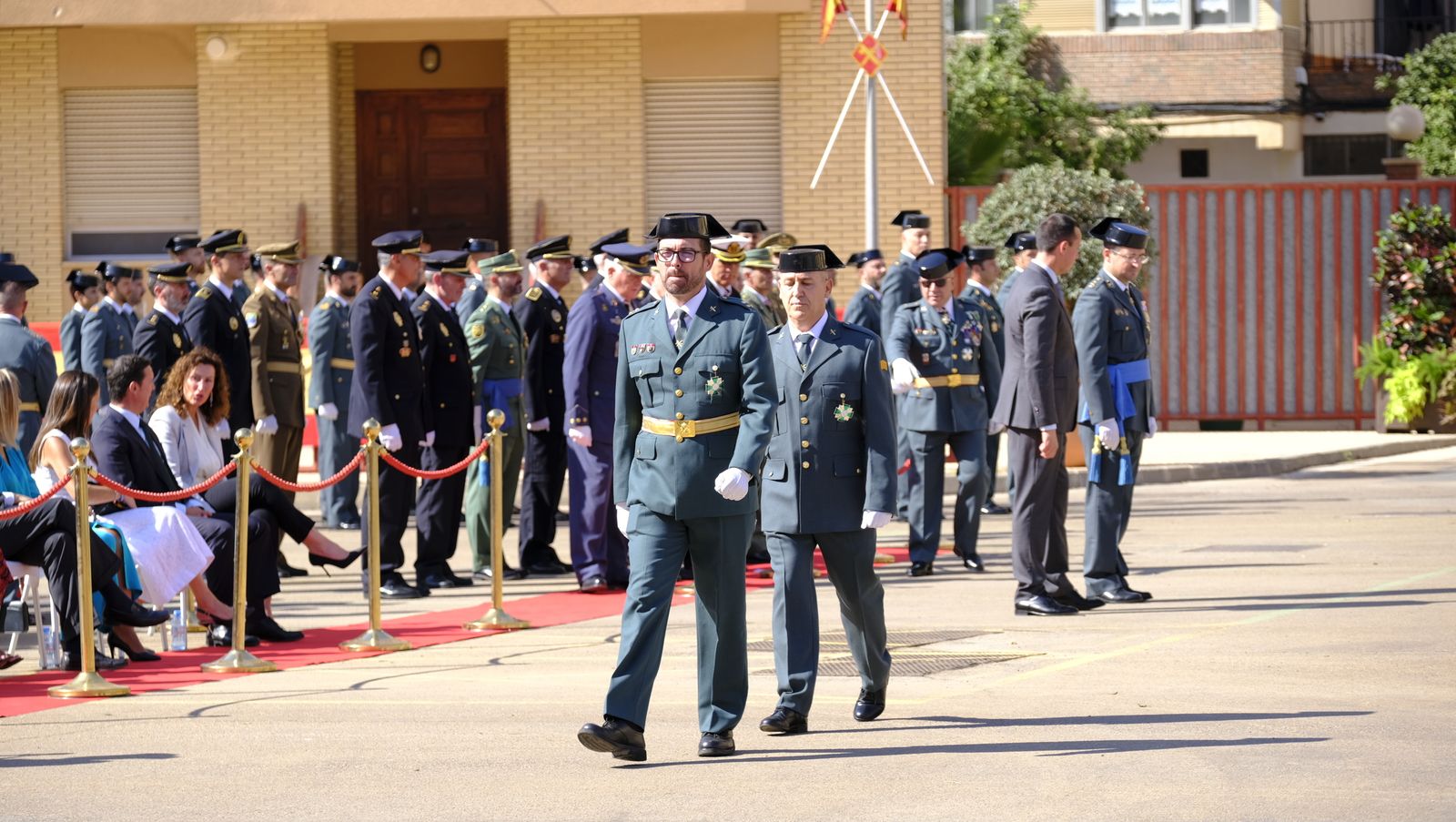 Imágenes de la Festividad del Pilar en la Comandancia de la Guardia Civil de Almería