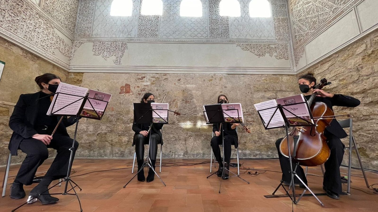 Nher, en una actuación en la Sinagoga el pasado invierno.