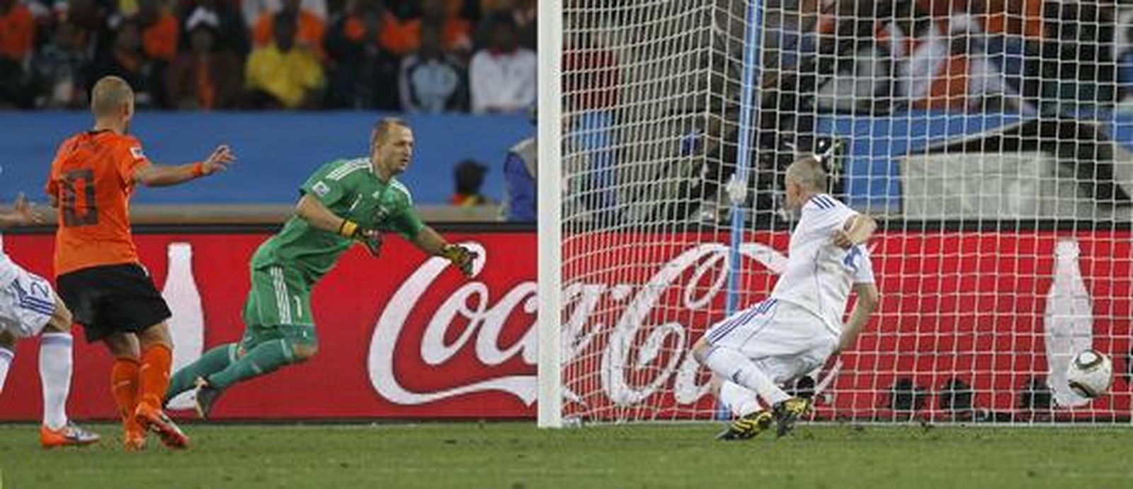 Holanda se mete en cuartos de final después de ganar a Eslovaquia. / Reuters