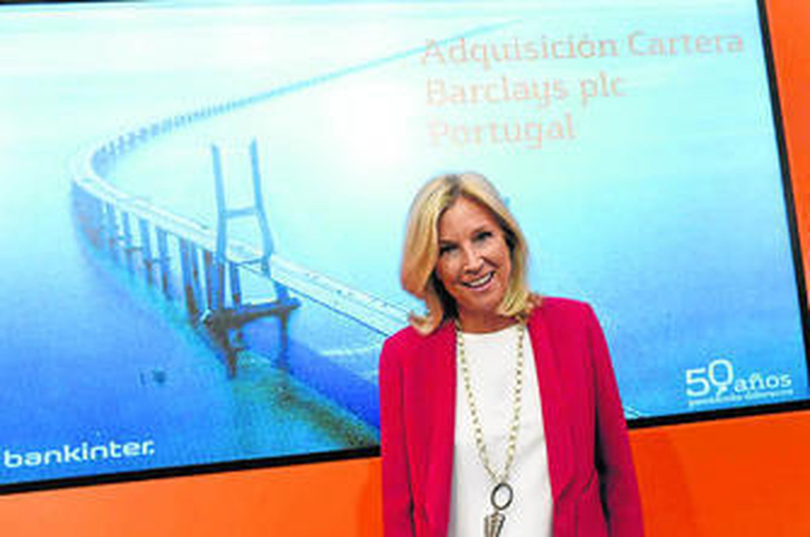 La consejera delegada de Bankinter, María Dolores Dancausa.