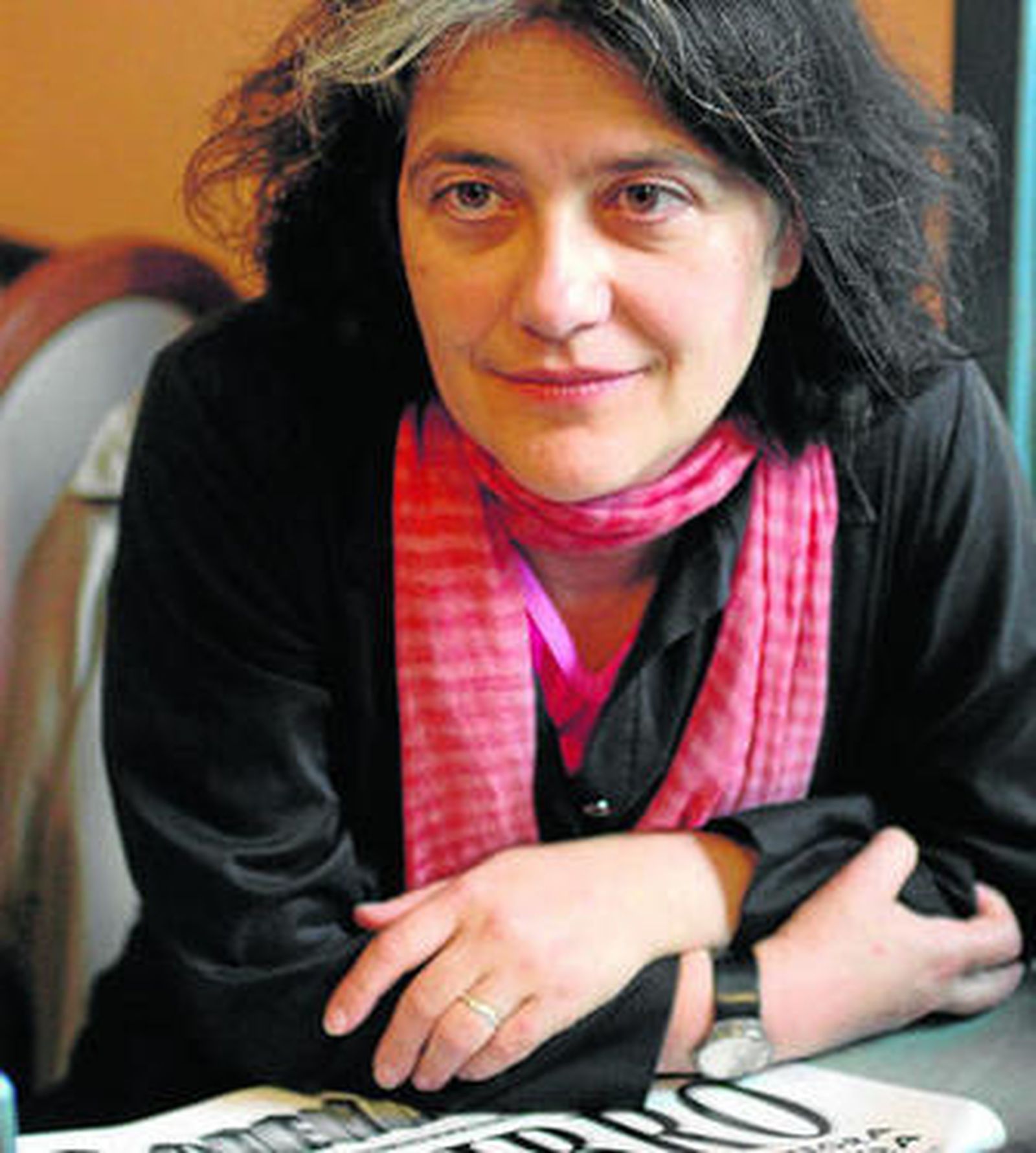 Rosa Ribas (El Prat de Llobregat, 1963), durante una de las Semanas Negras de Gijón.