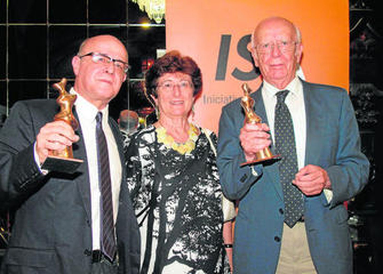 Emilio Lledó y Manuel Llanes, Premios Sevilla Abierta