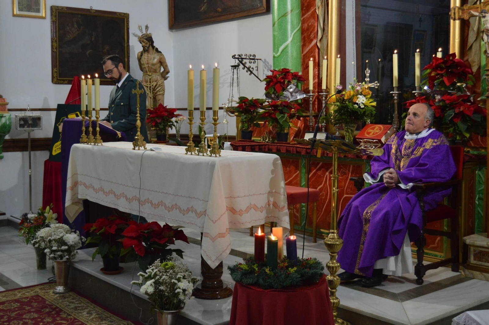 Fotografías de la celebración del 175 aniversario de la Guardia Civil en Iznájar