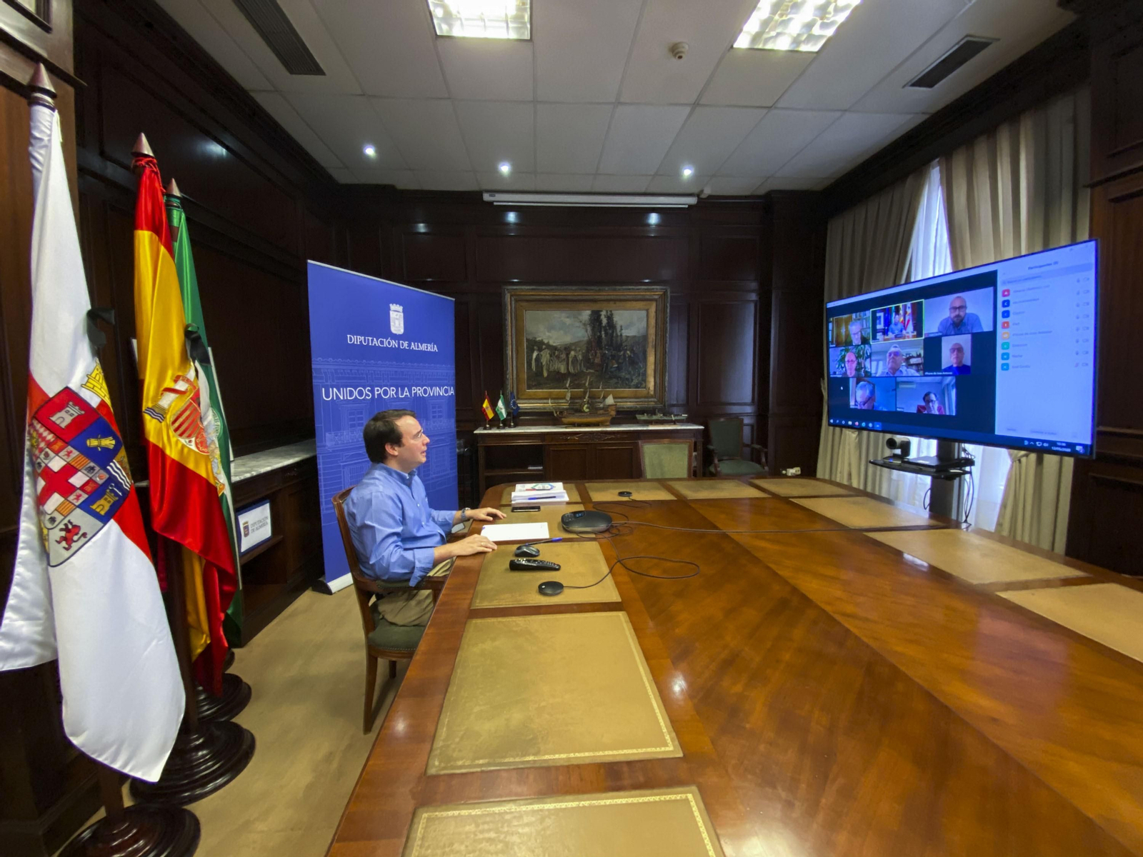 Diputación planifica la promoción turística del ‘Plan Almería’ junto a empresarios del sector