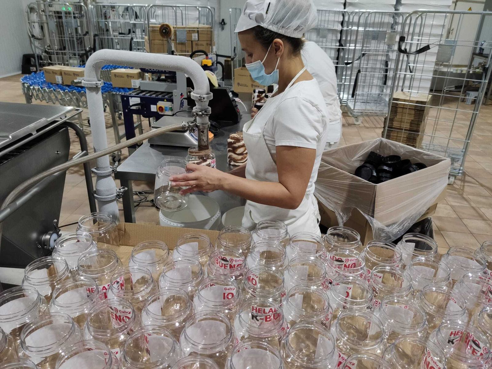 Fábrica de helados de Nueva Repostería.