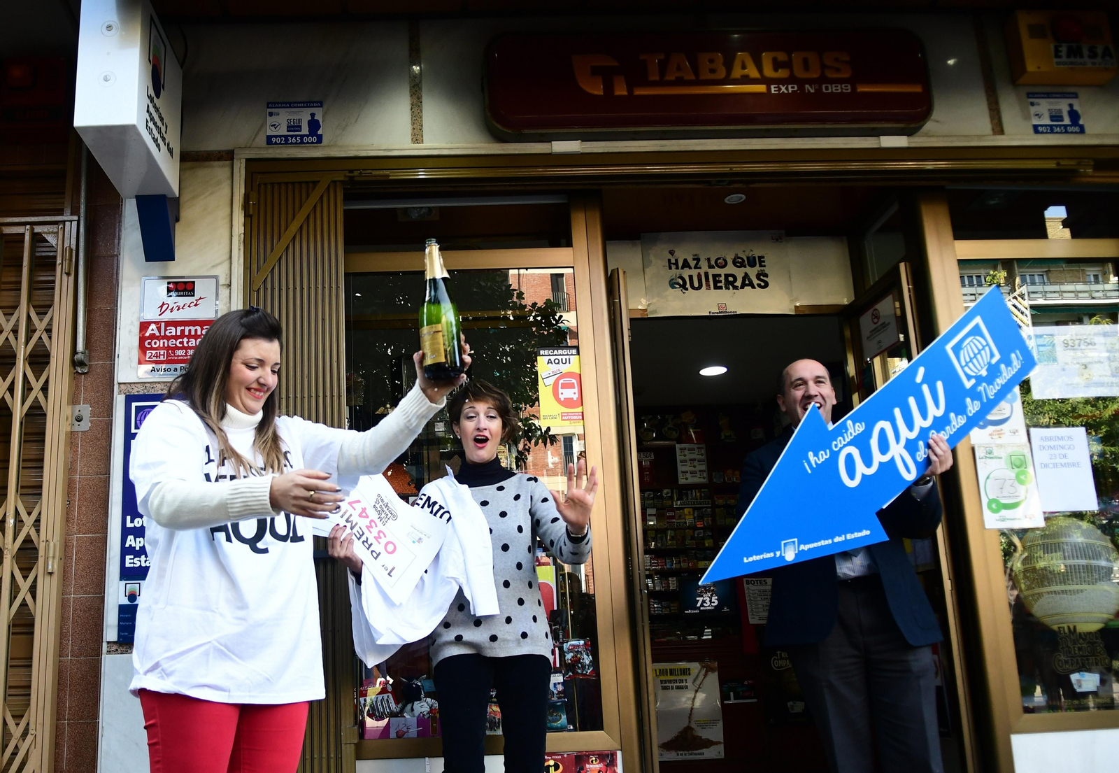 Las imágenes del Sorteo de la Lotería de Navidad en Córdoba
