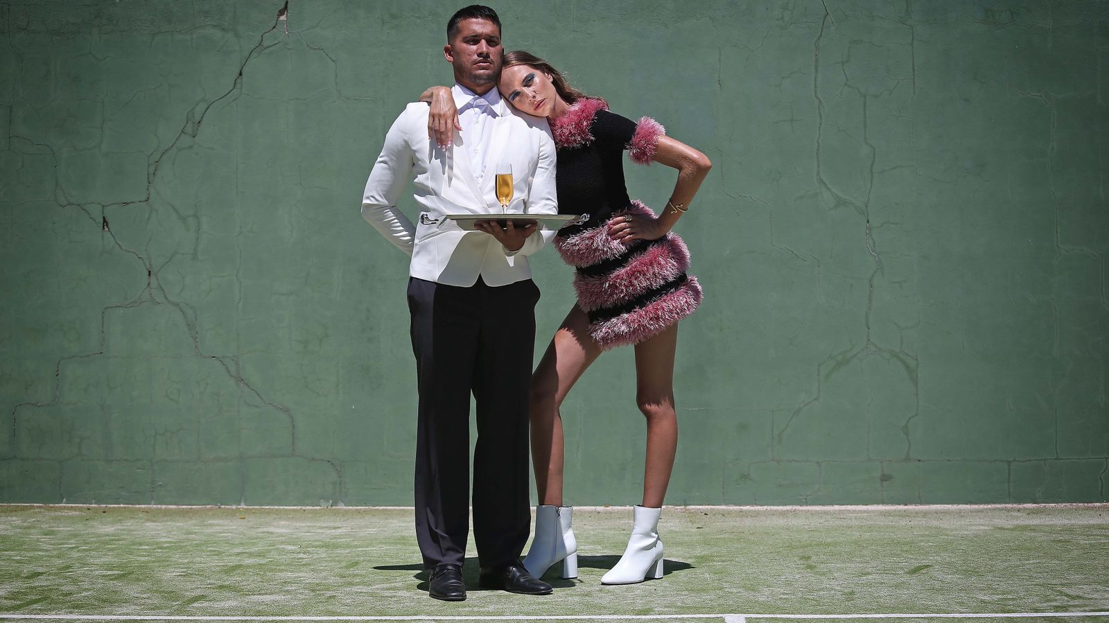 Rodaje de videoclips de Brisa Fenoy en el Campo de Gibraltar