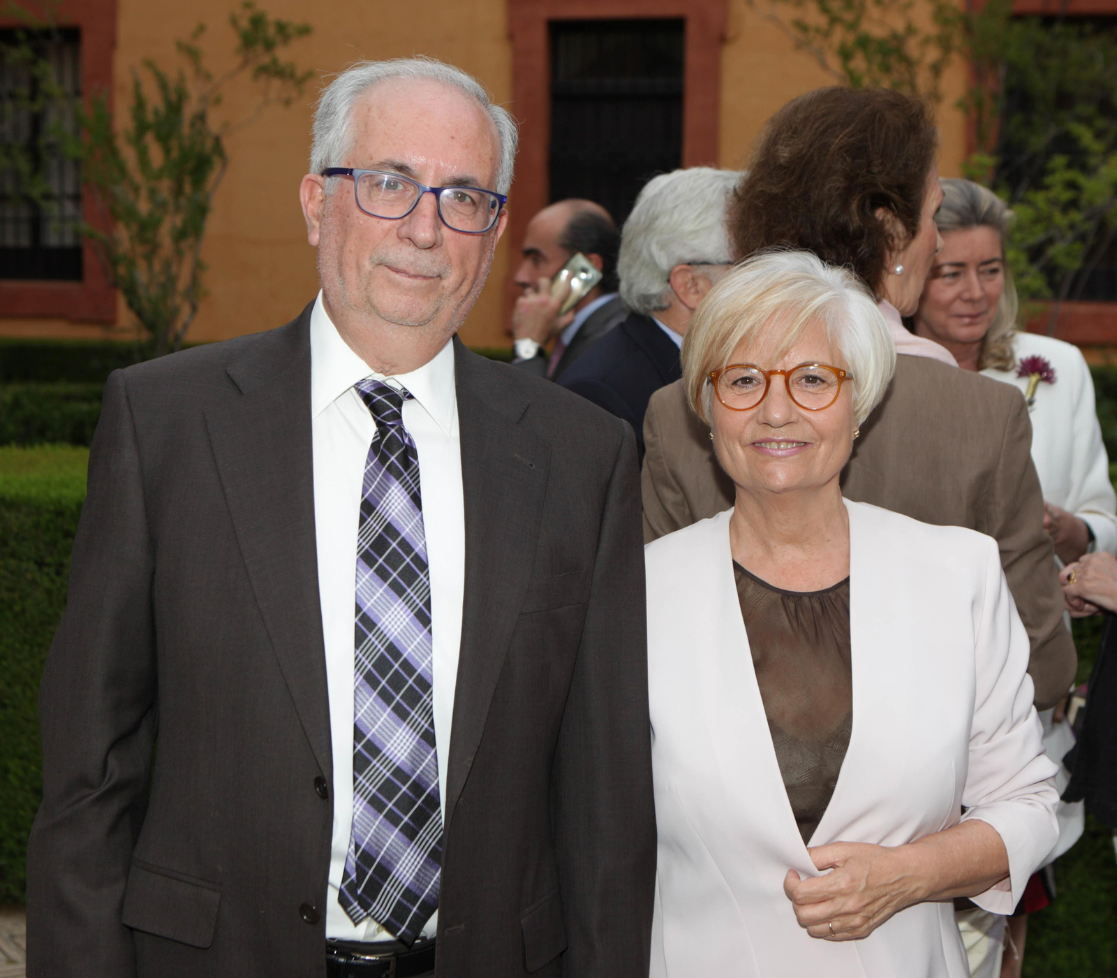 Los asistentes al VII Premio Manuel Clavero