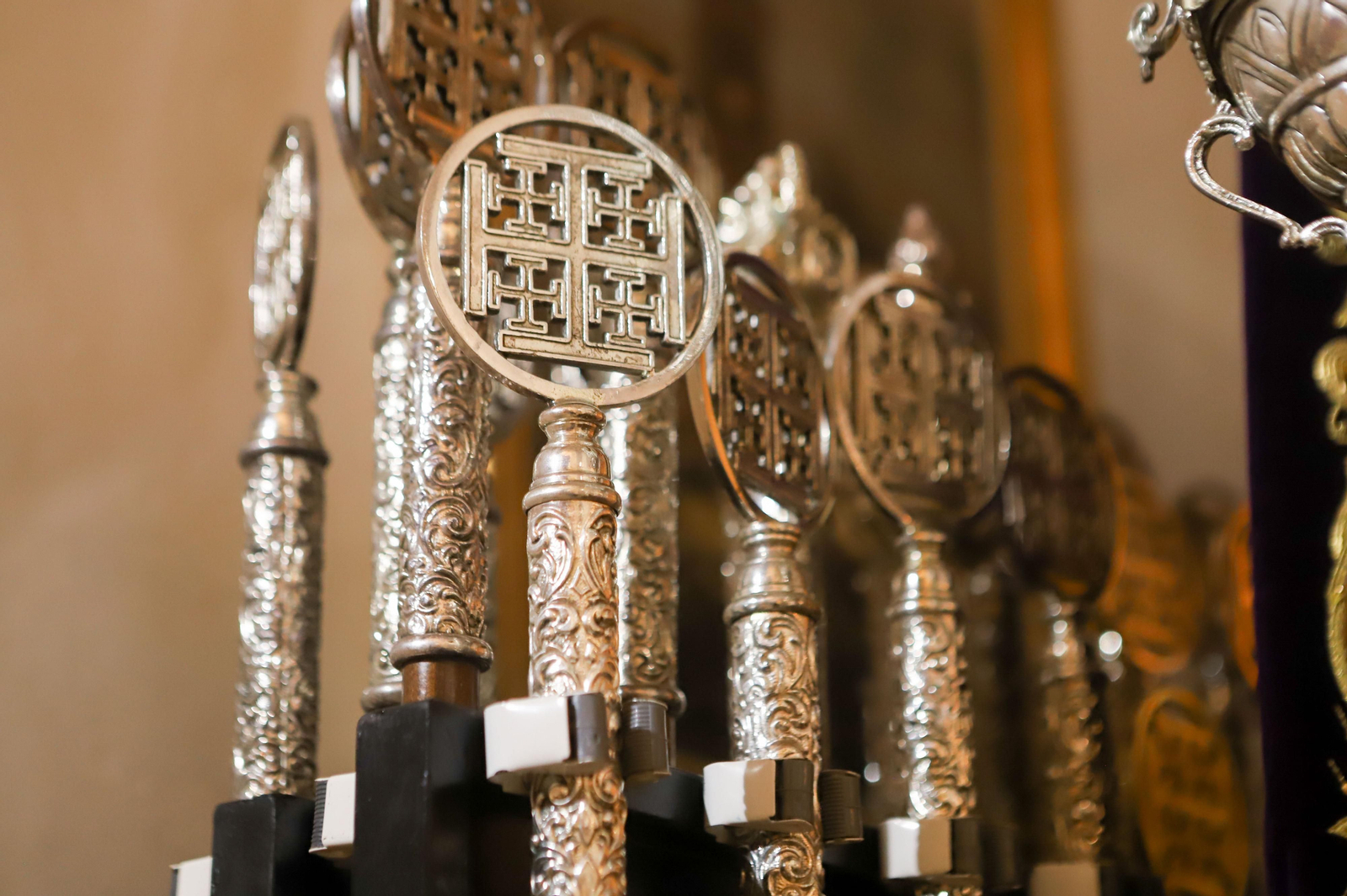 Fotos de los preparativos de la Semana Santa en Algeciras