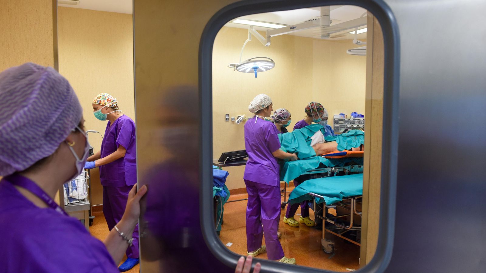 El área quirúrgica en la actualidad.