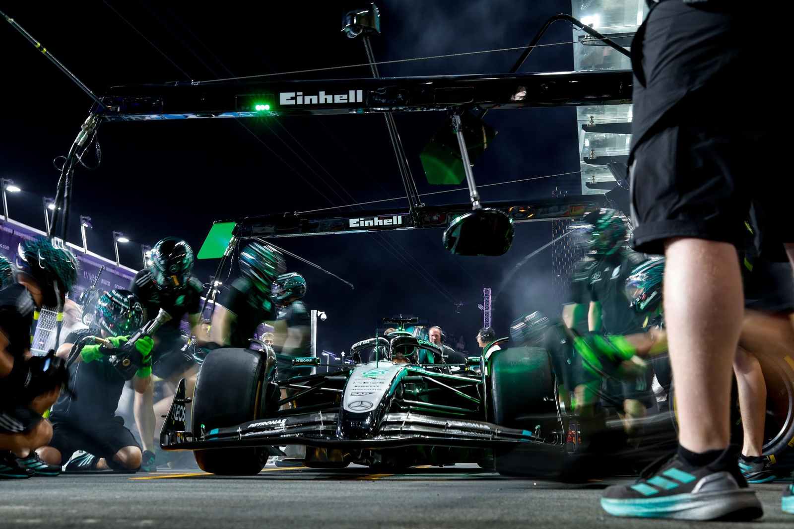 Las mejores fotos de la Fórmula 1 en Arabia Saudí