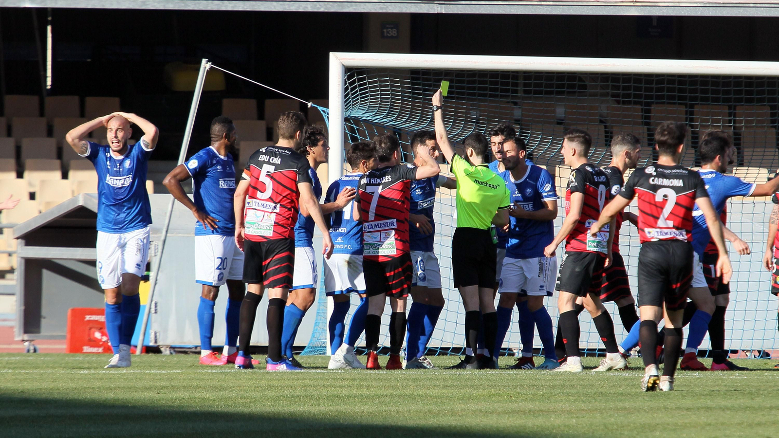 Imágenes del Xerez DFC contra Salerm Puente Genil en Chapín