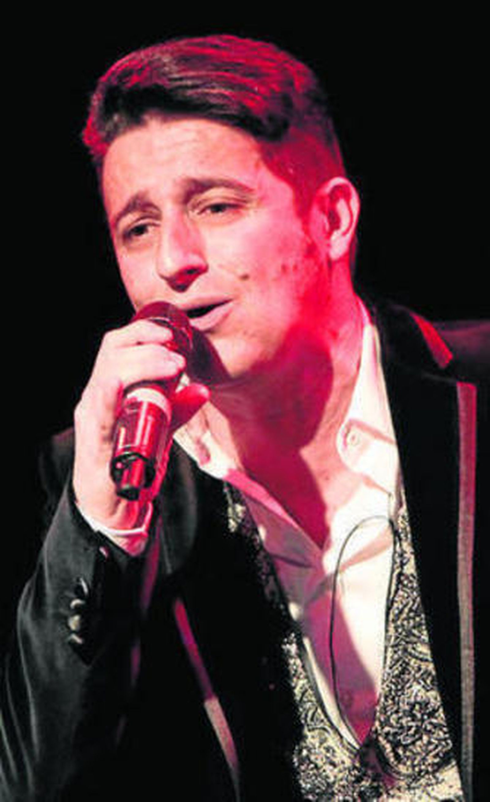 El cantaor David Palomar.