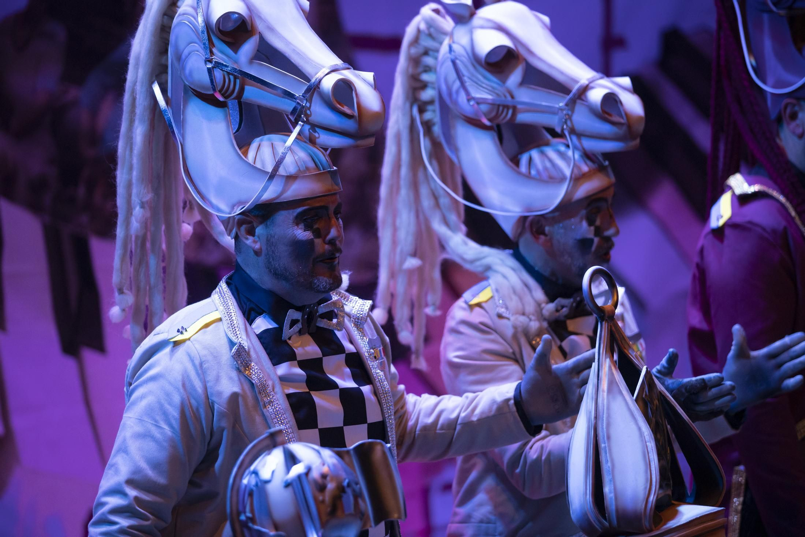 La cuarta jornada de semifinales del Carnaval de Huelva, en imágenes