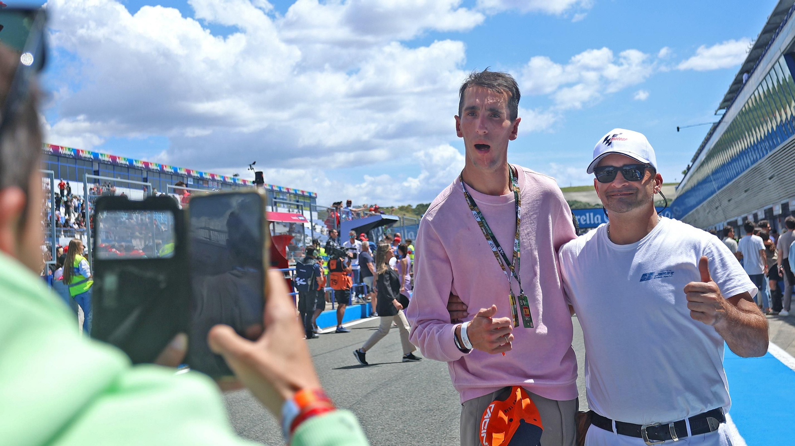 Imágenes del gran ambiente el domingo de carreras MotoGP en el Circuito de Jerez
