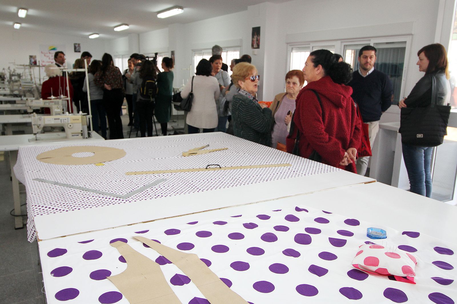 Inauguración de un aula-taller en el Virgen de Belén, en imágenes