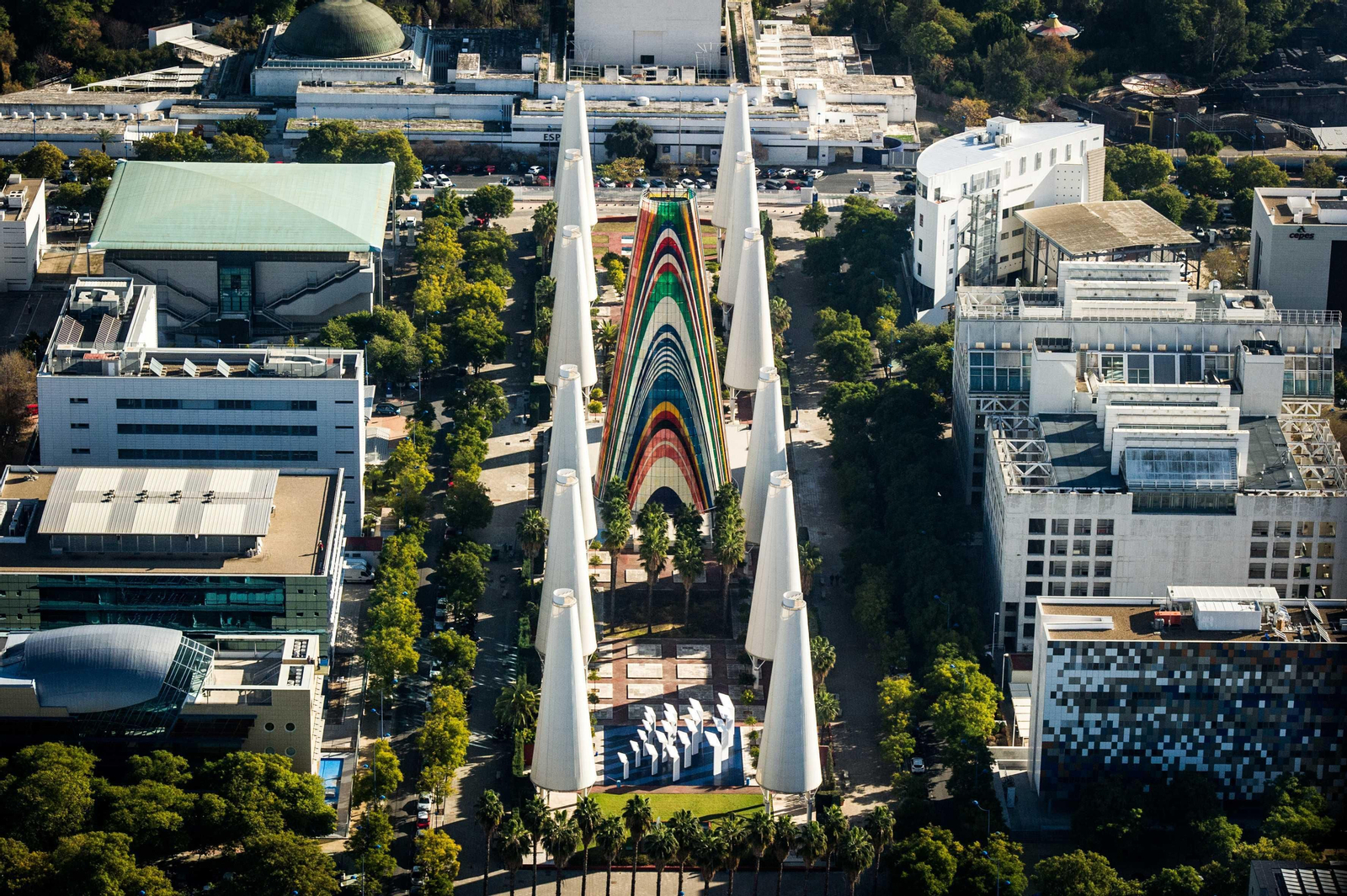 Imagen aérea del PCT Cartuja.