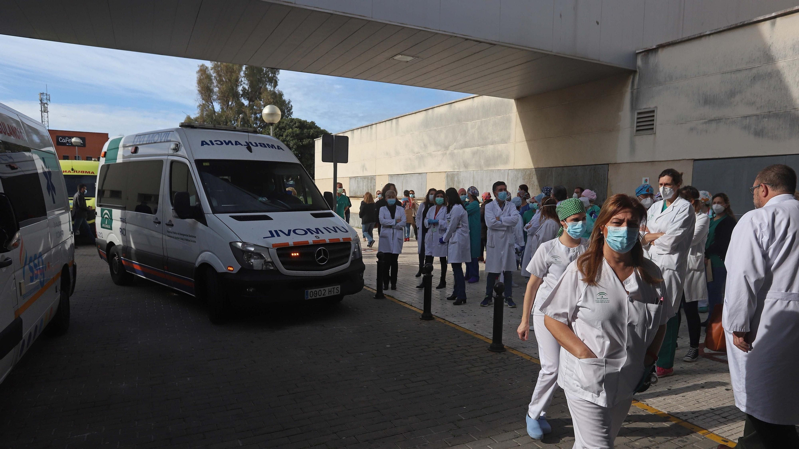 Homenaje a la primera sanitaria victima del COVID-19 en la provincia de Cádiz