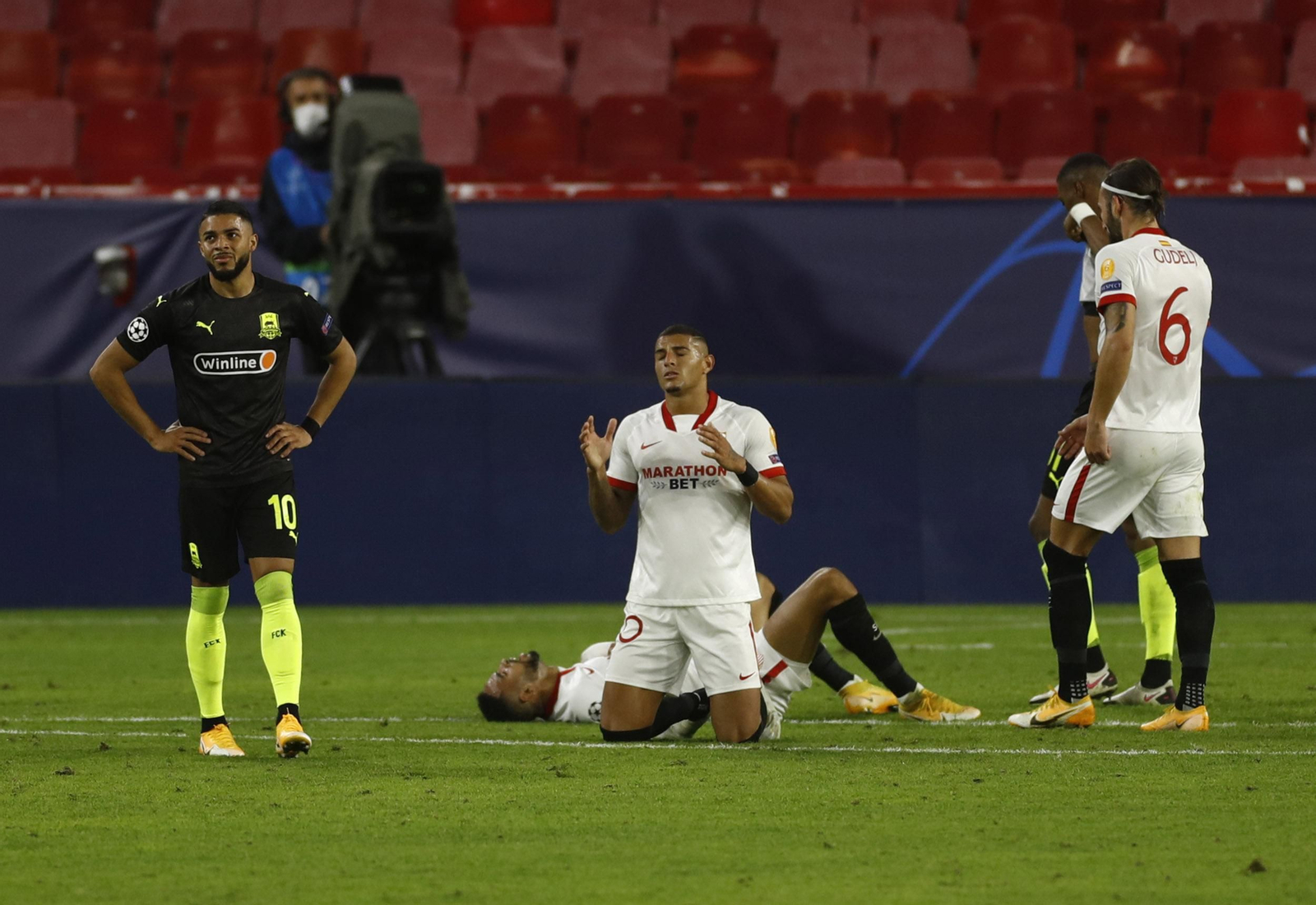 Las imágenes del Sevilla-Krasnodar