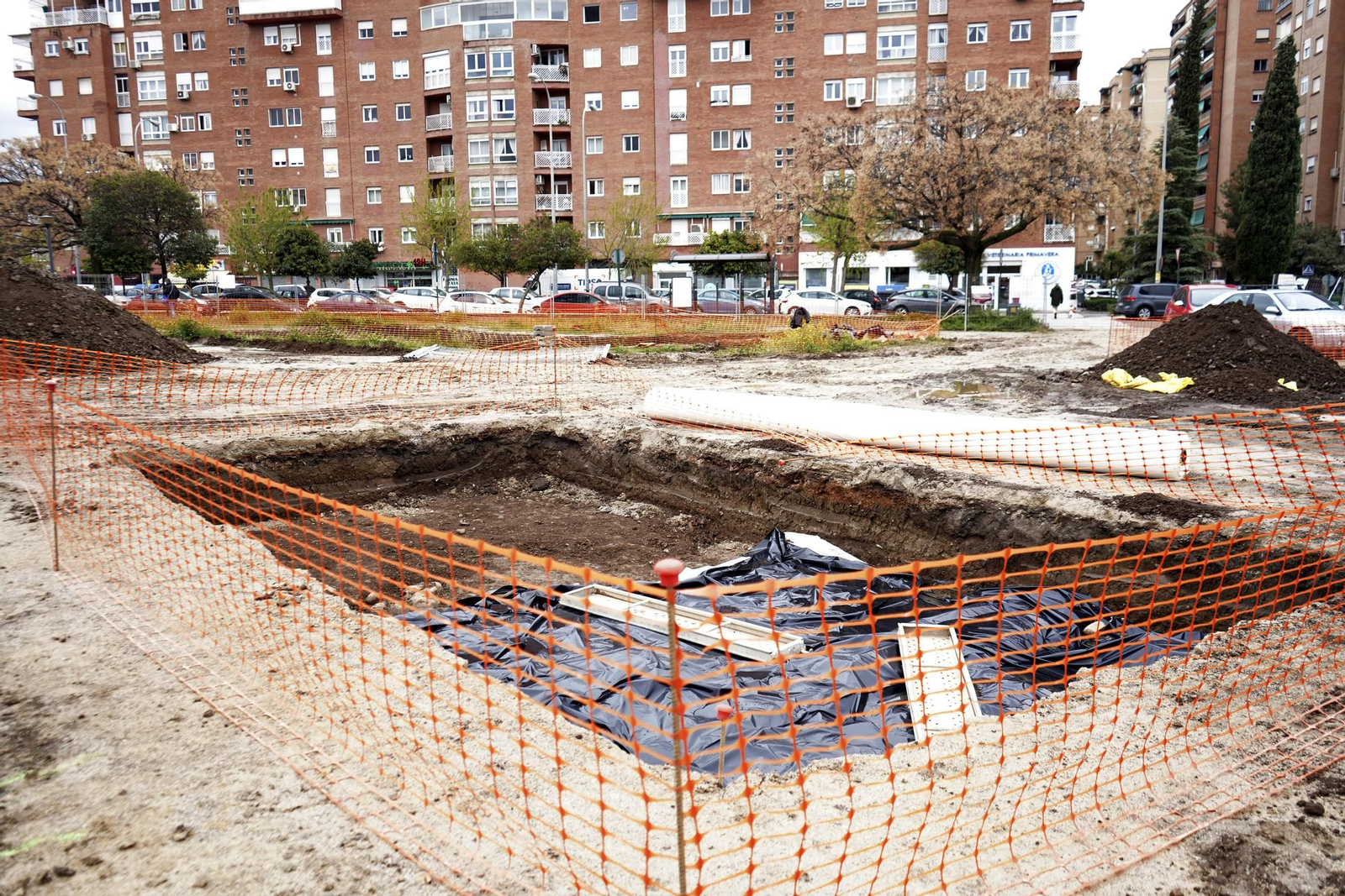 Zona en la que se trabaja en estos días.