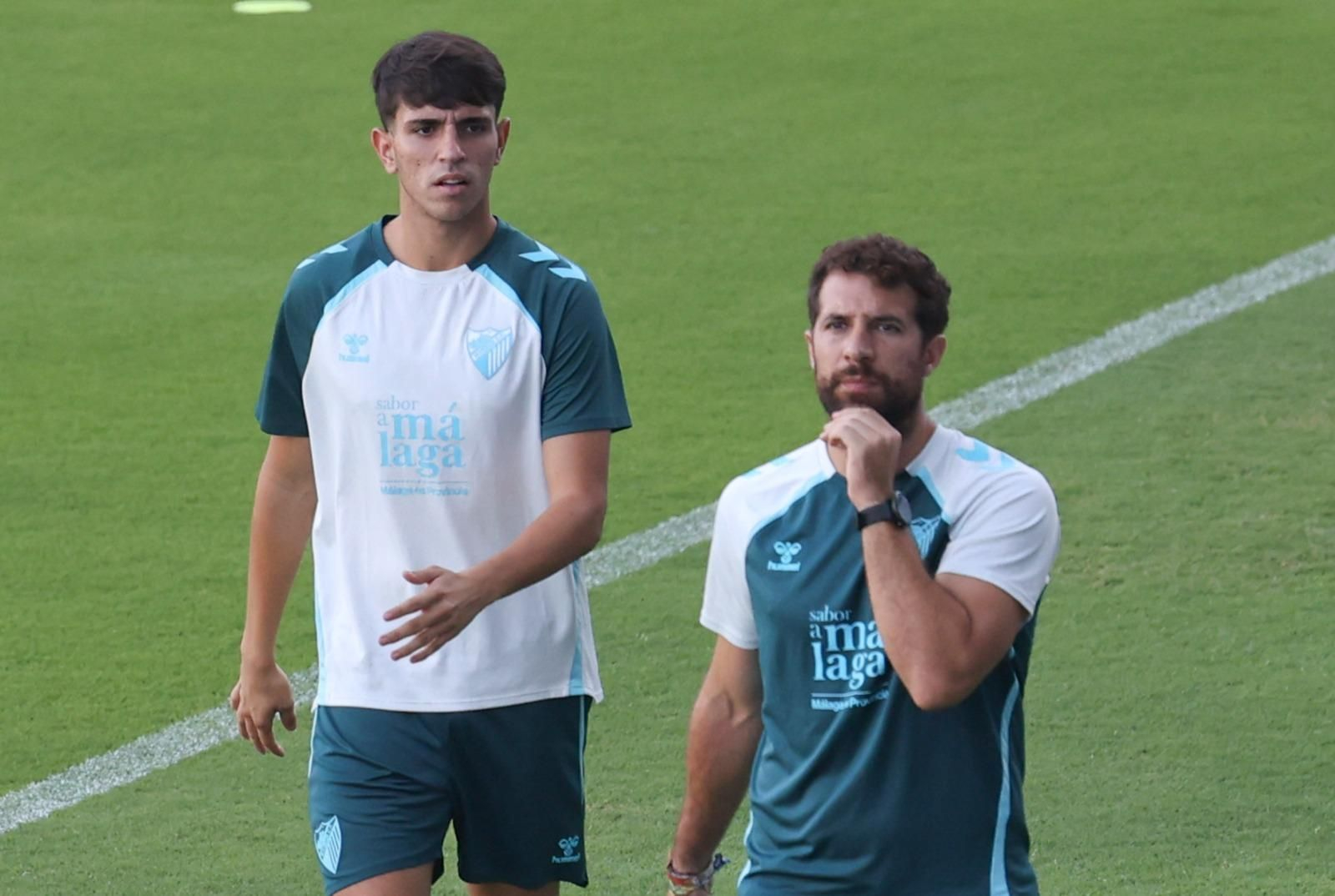 Málaga CF-Cádiz: Izan Merino sigue al margen del equipo