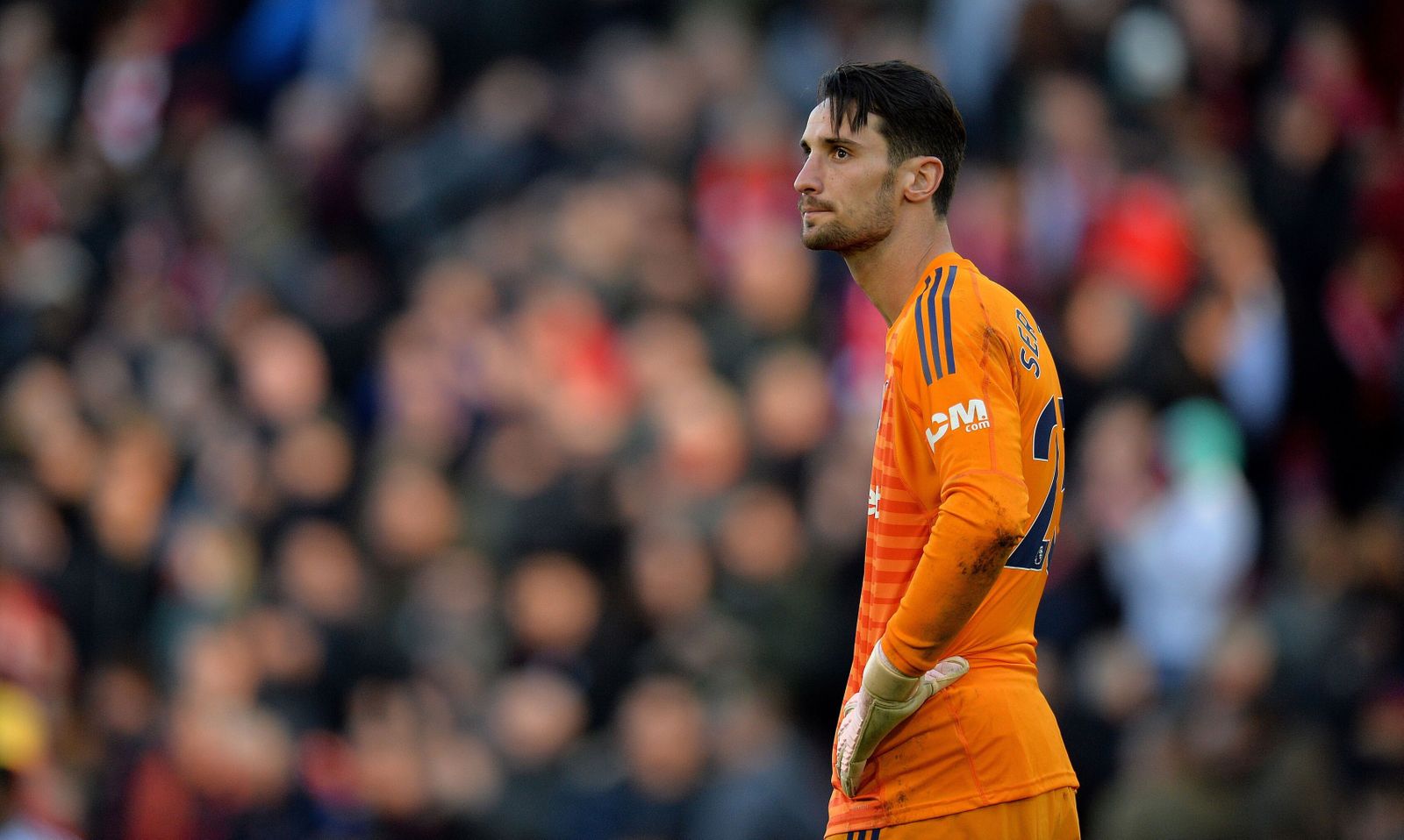 Sergio Rico, en su etapa como portero del Fulham.
