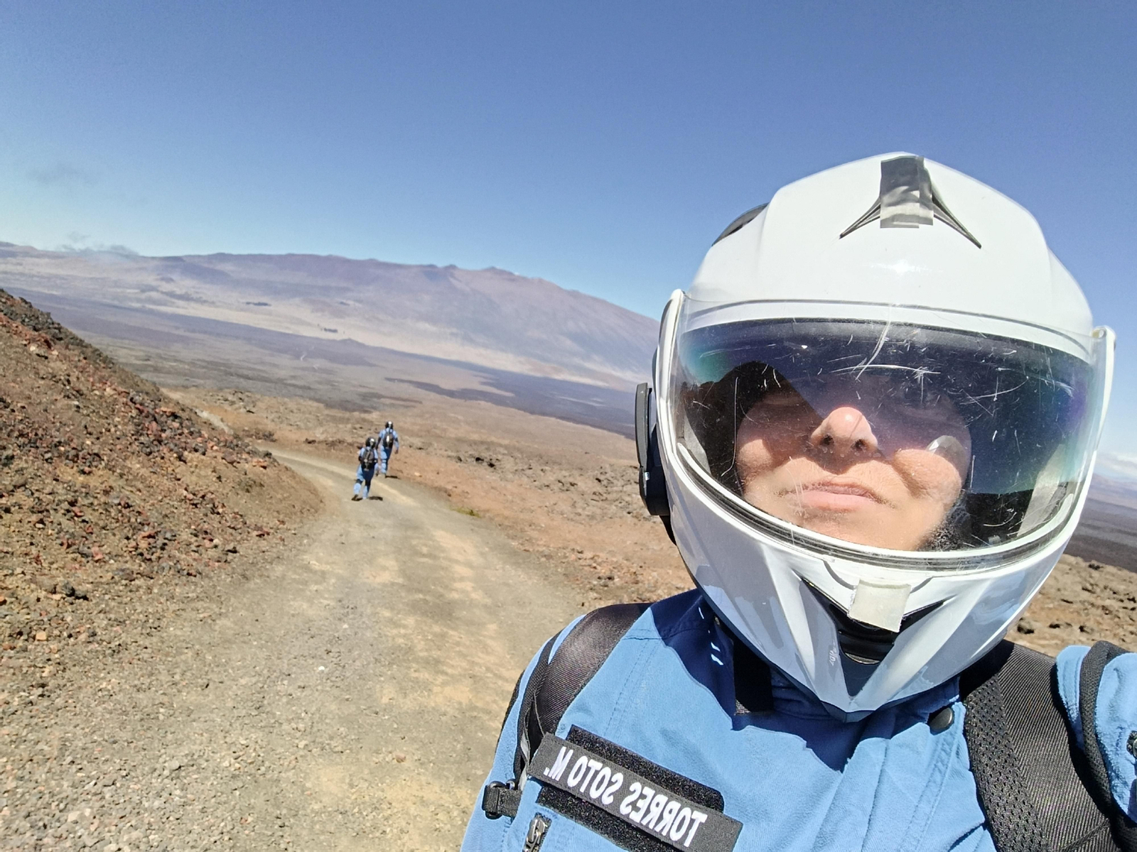 La cordobesa Mariló Torres, primera española astronauta análoga en su misión en un volcán. La cordobesa Mariló Torres, primera española astronauta análoga en su misión en un volcán.