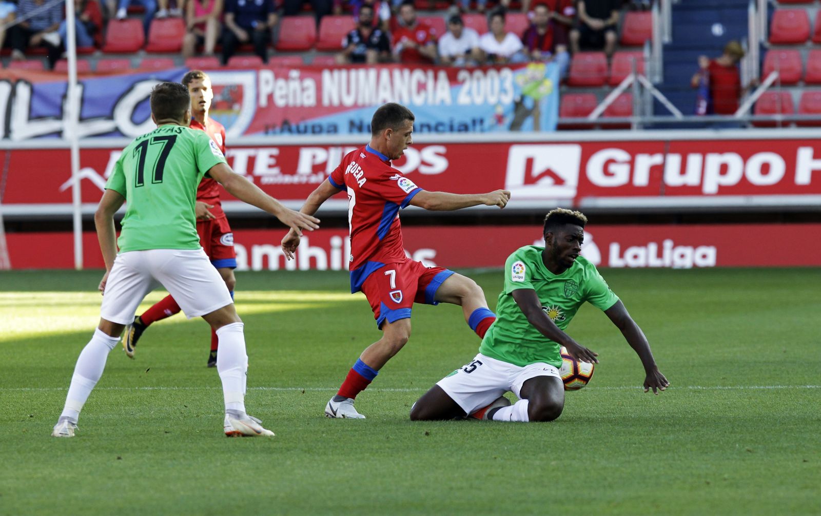El Numancia-UD Almería, en imágenes