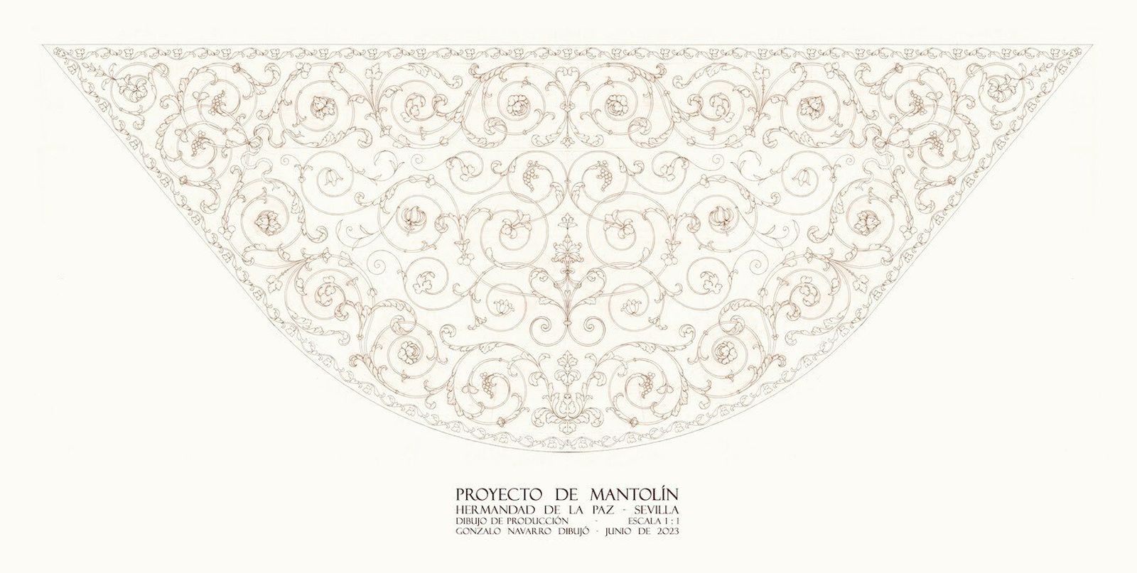El diseño del nuevo mantolín, debido a la firma de Gonzalo Navarro
