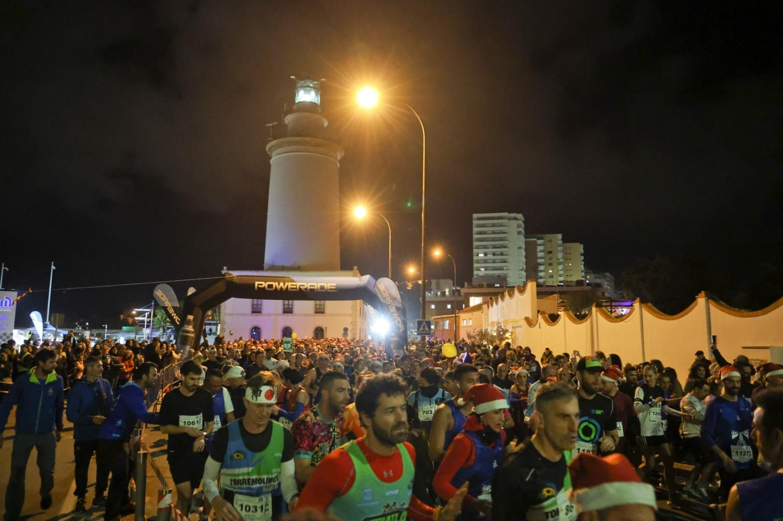 Las fotos de la San Silvestre del Real Club Mediterráneo en Málaga
