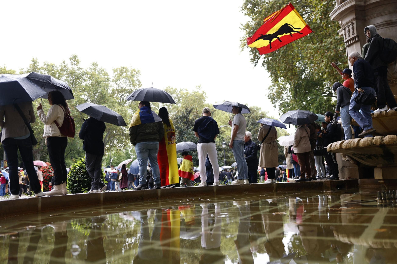 El desfile militar del Día de la Hispanidad, en imágenes