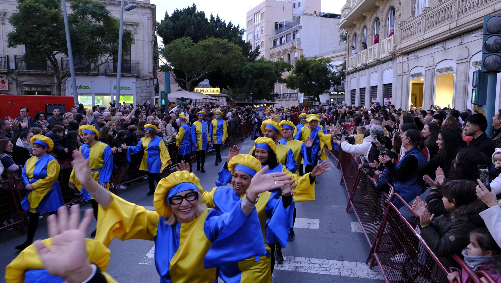 La Cabalgata de Reyes Magos de Almería, en imágenes