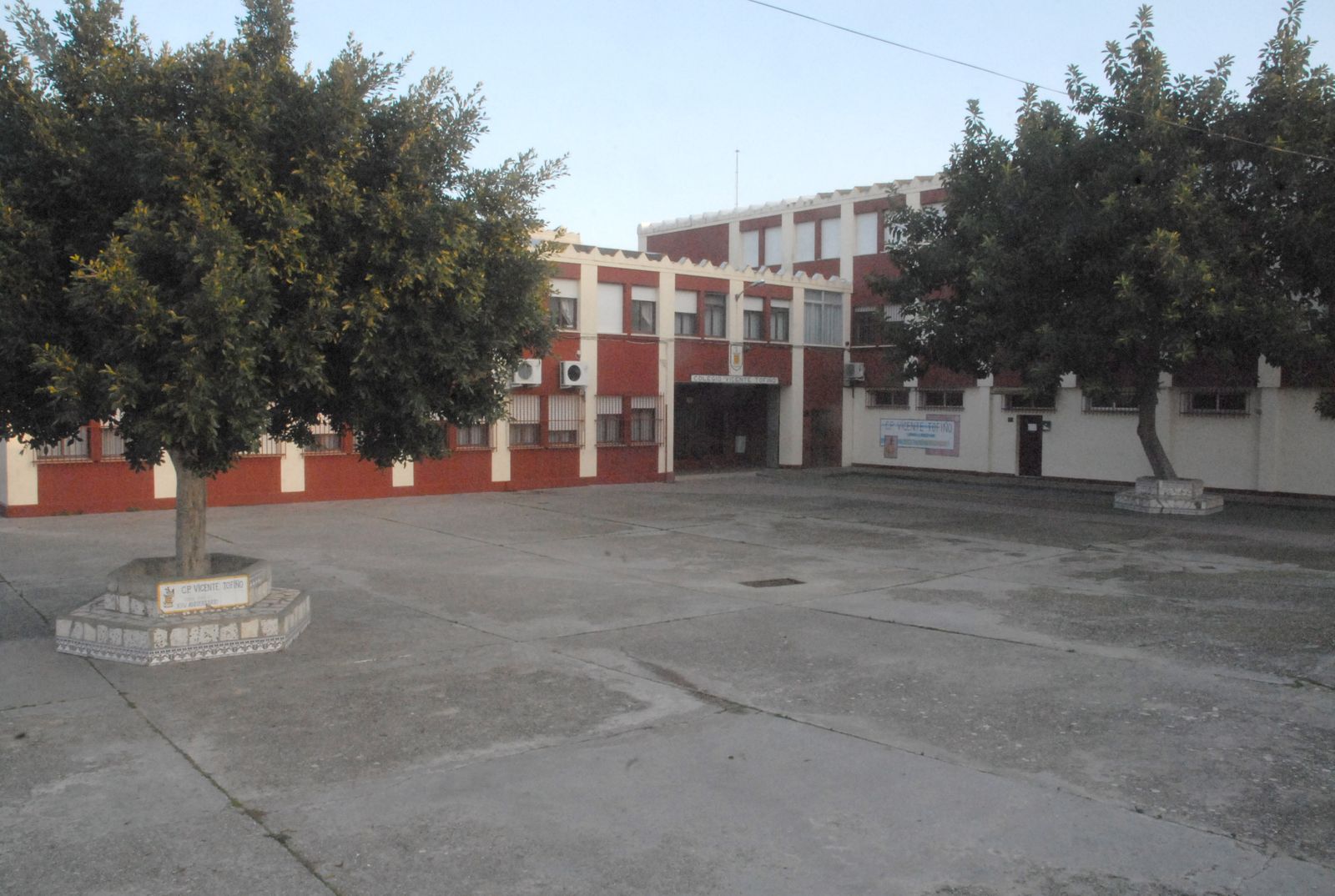 El colegio Vicente Tofiño, en una imagen de archivo.