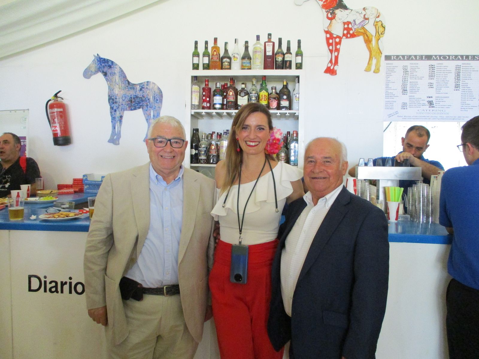 Jueves de Feria en la caseta de Diario de Jerez