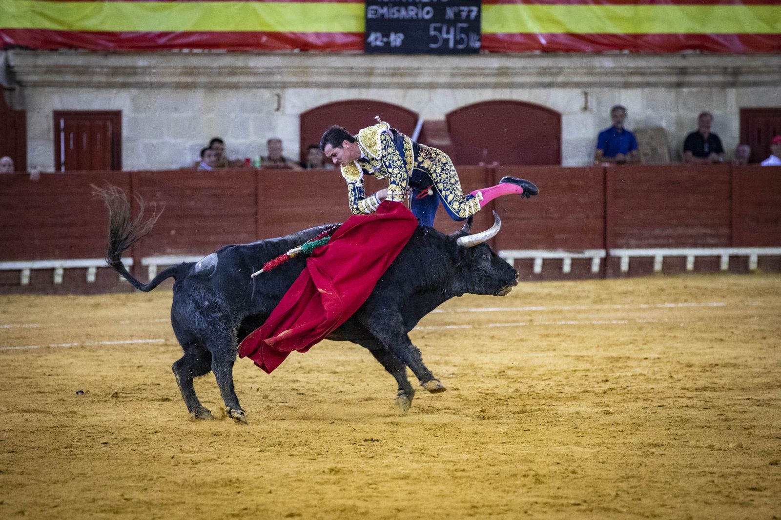 Diego Urdiales, Sebastián Castella y Daniel Luque, en la plaza de toros de El Puerto