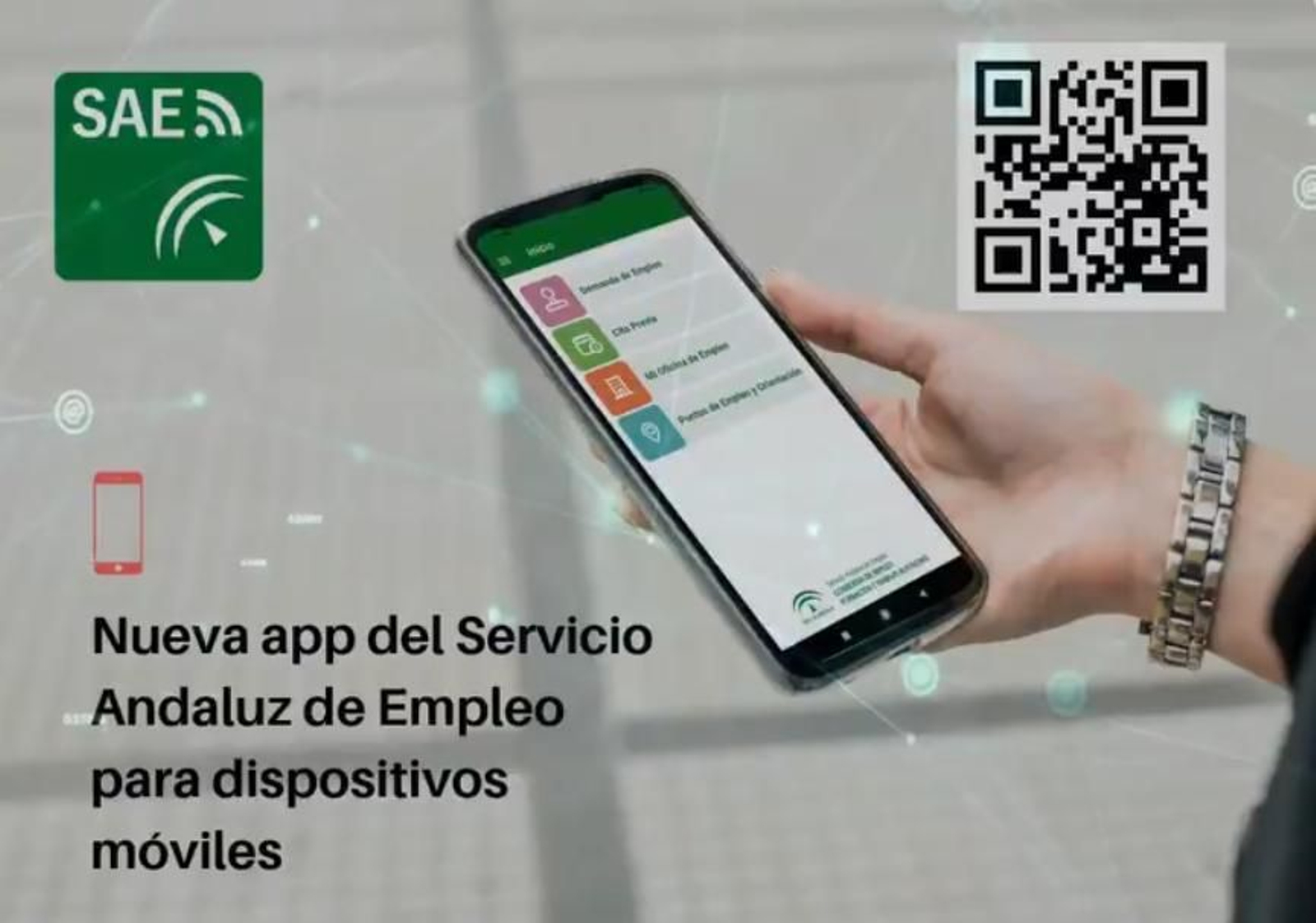 La nueva app del Servicio Andaluz de Empleo está al alcance de todos.