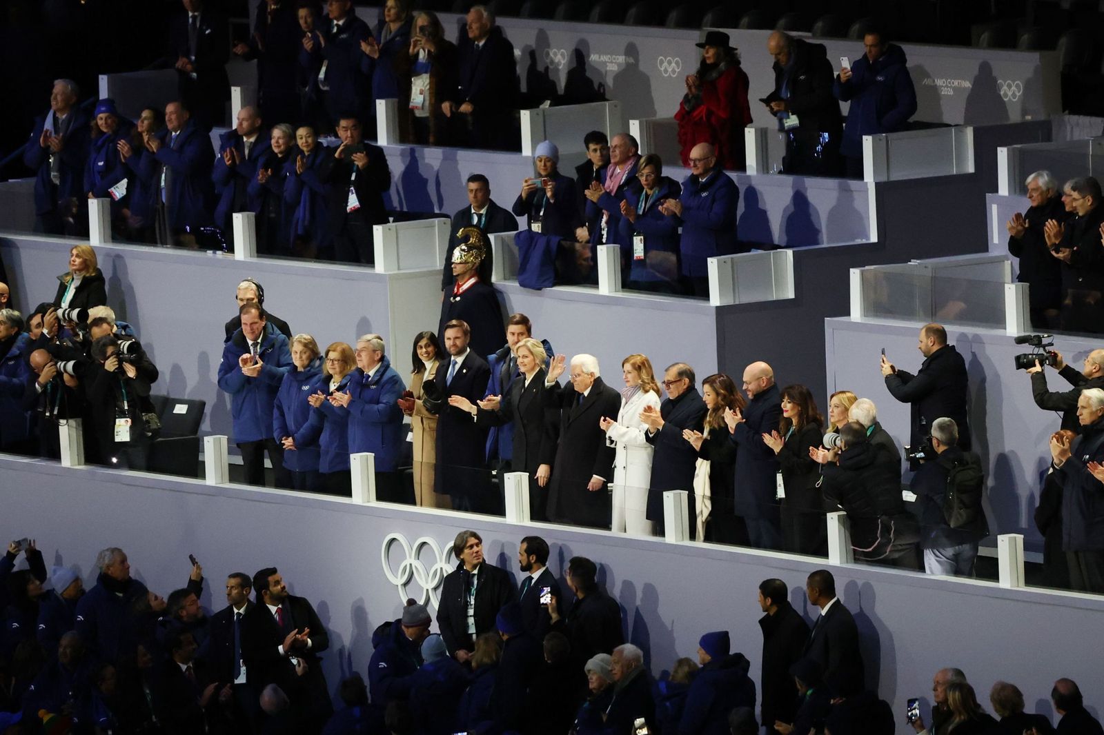 Las fotos de la inauguración de los Juegos Olímpicos de invierno de 2026