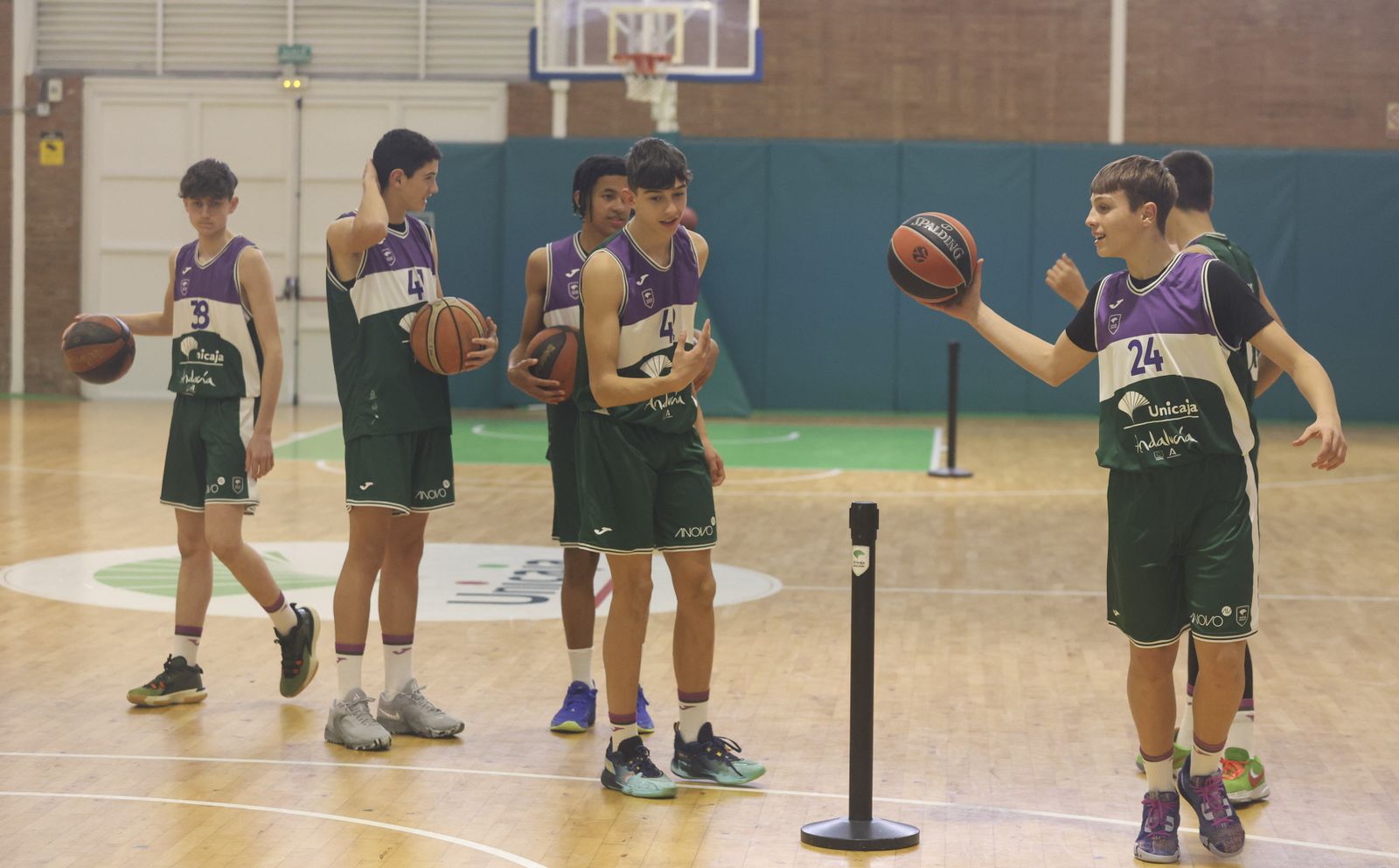 El Unicaja infantil se prepara para la Minicopa