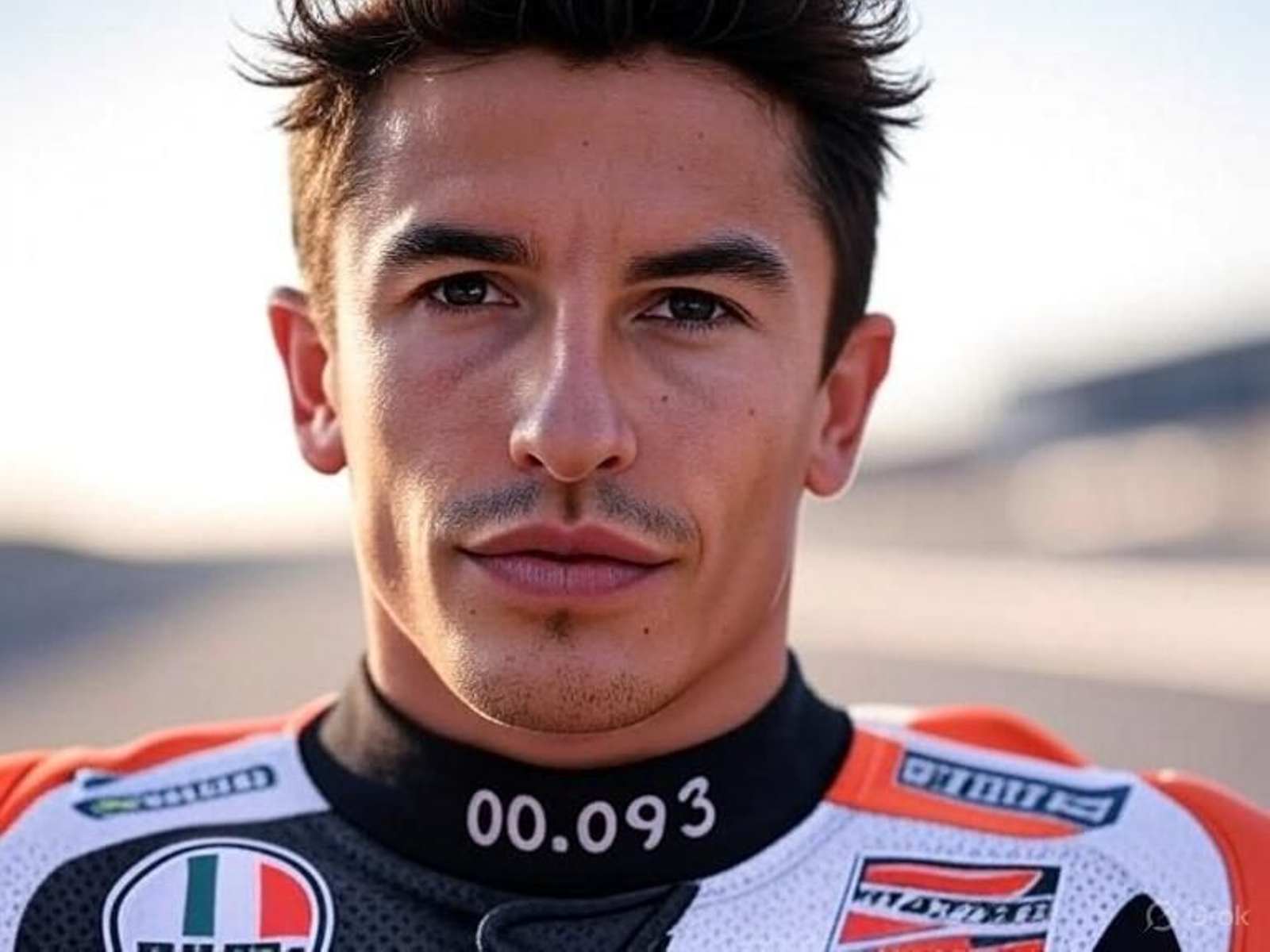 Marc Márquez con el número buscado